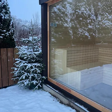 Alpesi faház Podhalanka Jacuzzi & Sauna - Drewniany Dom Dla 20 Osob