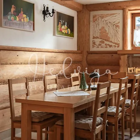 Alpesi faház Podhalanka Jacuzzi & Sauna - Drewniany Dom Dla 20 Osob Biały Dunajec