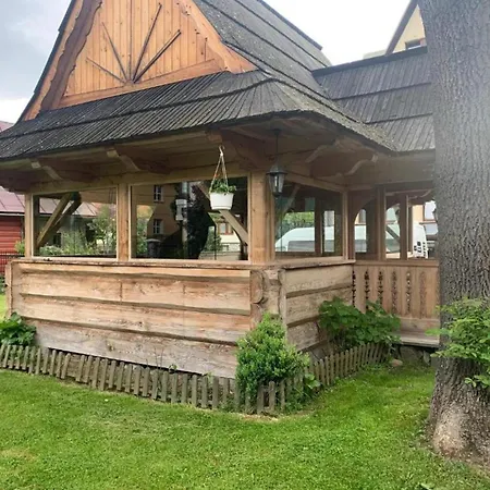 Alpesi faház Podhalanka Jacuzzi & Sauna - Drewniany Dom Dla 20 Osob *