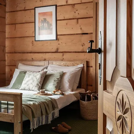 Alpesi faház Podhalanka Jacuzzi & Sauna - Drewniany Dom Dla 20 Osob Biały Dunajec