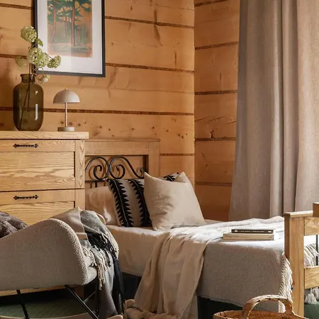 Chalet Podhalanka Jacuzzi & Sauna - Drewniany Dom Dla 20 Osob Bialy Dunajec