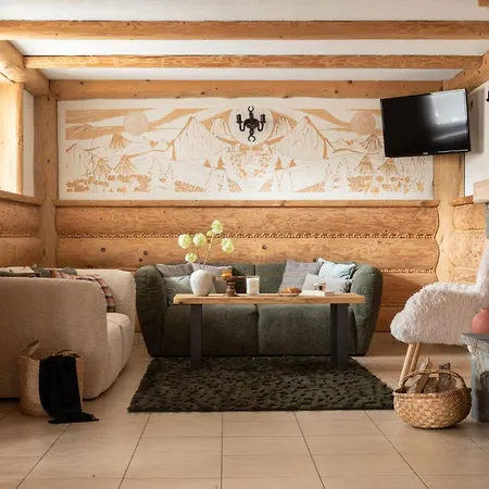 Chalet Podhalanka Jacuzzi & Sauna - Drewniany Dom Dla 20 Osob